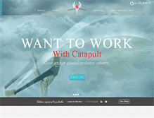 Tablet Screenshot of catapult-me.com